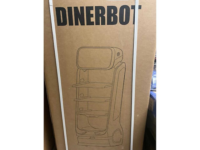 Keenon t9 pro laser ( dinerbot ) catering robot - afbeelding 4 van  6