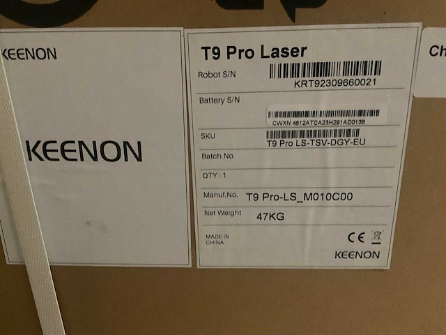 Keenon t9 pro laser ( dinerbot ) catering robot - afbeelding 2 van  2