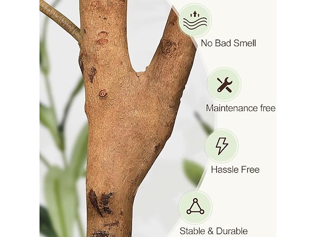 Keeplush luxe kunstmatige olijfboom (182 cm) - afbeelding 3 van  4