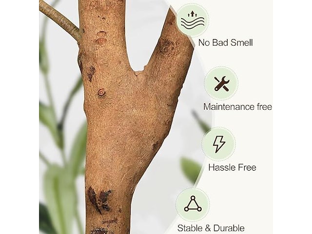 Keeplush luxe kunstmatige olijfboom (182 cm) - afbeelding 3 van  4