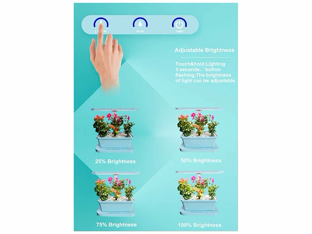 Keisue - 3.0 - led micro farm (4x) - afbeelding 4 van  4