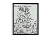 Keith haring - affiche - afbeelding 1 van  1