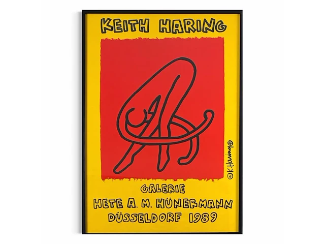 Keith haring - affiche - afbeelding 1 van  1