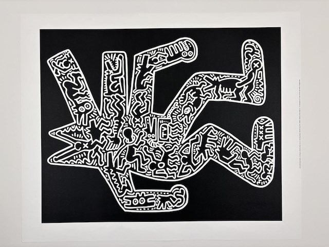 Keith haring - barking dog - afbeelding 1 van  1