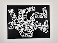 Keith haring - barking dog - afbeelding 1 van  1
