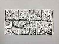 Keith haring - blueprint series (17x)