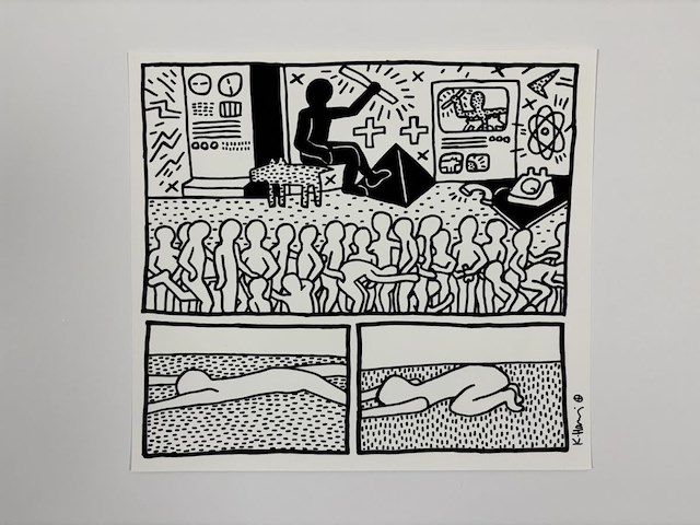 Keith haring - blueprint series (17x) - afbeelding 10 van  11
