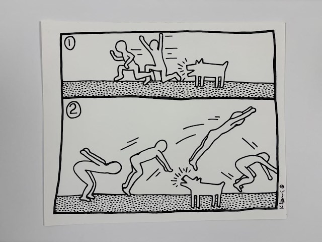 Keith haring - blueprint series (17x) - afbeelding 4 van  17