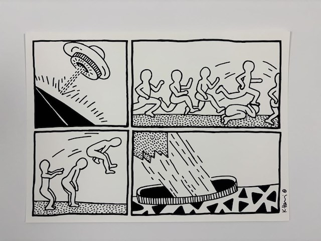 Keith haring - blueprint series (17x) - afbeelding 6 van  17