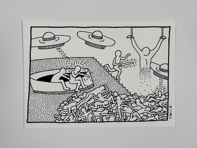 Keith haring - blueprint series (17x) - afbeelding 9 van  17