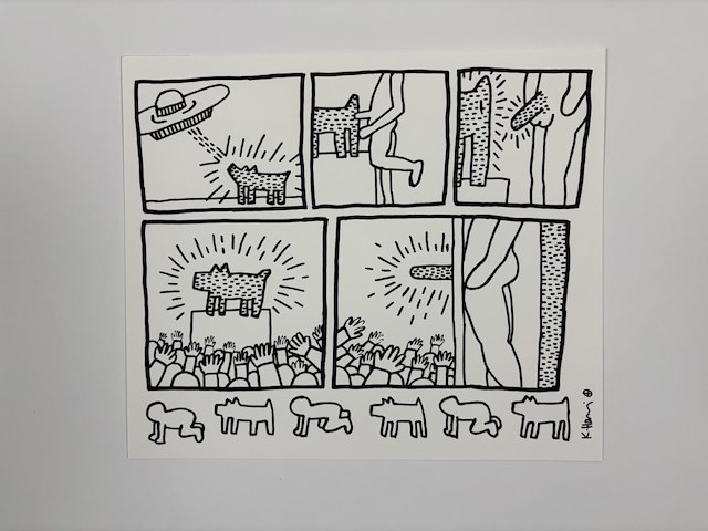 Keith haring - blueprint series (17x) - afbeelding 10 van  17