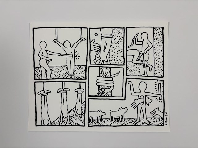 Keith haring - blueprint series (17x) - afbeelding 14 van  17