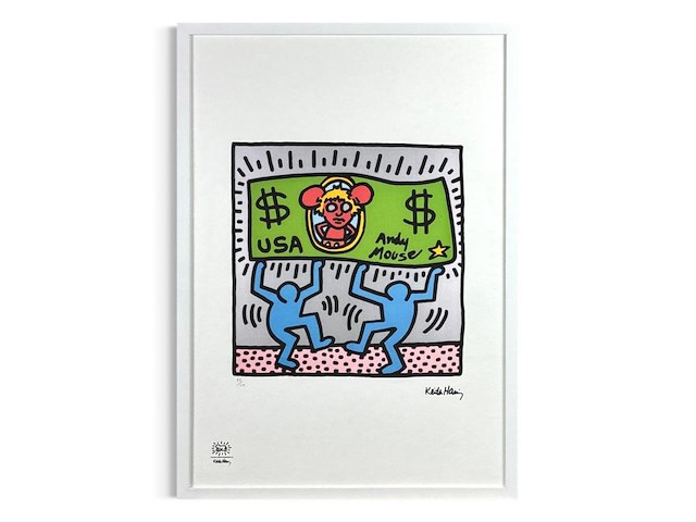 Keith haring - gelimiteerde editie - afbeelding 1 van  1