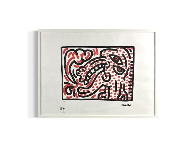 Keith haring - gelimiteerde editie - afbeelding 1 van  1