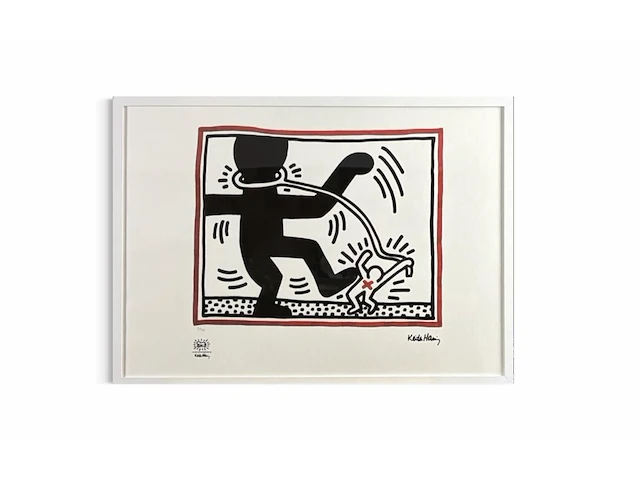 Keith haring - gelimiteerde editie - afbeelding 1 van  1