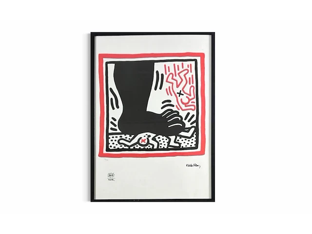 Keith haring - gelimiteerde editie - afbeelding 1 van  1