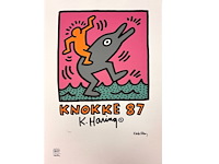 Keith haring - knokke 87 - afbeelding 1 van  3