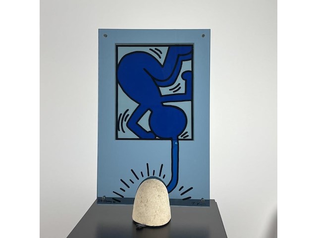 Keith haring - on taro lamp - afbeelding 1 van  1