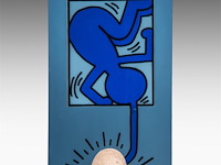 Keith haring - on taro lamp