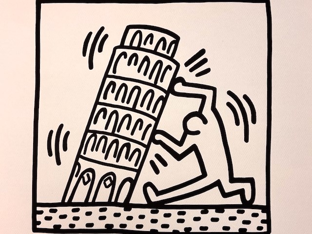 Keith haring - pisa 89 - afbeelding 2 van  3