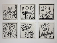 Keith haring - untitled zesluik - afbeelding 1 van  1