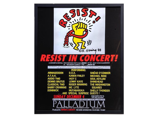 Keith haring affiche - afbeelding 1 van  1