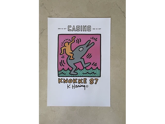 Keith haring : casino knokke - afbeelding 2 van  2