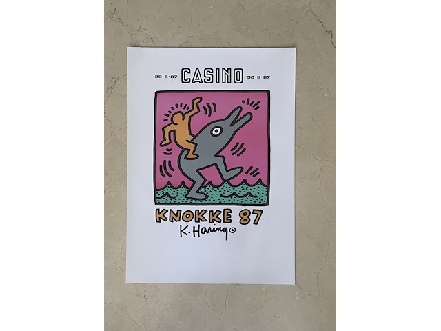 Keith haring : casino knokke - afbeelding 1 van  2