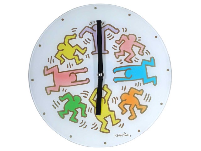Keith haring (naar) - wandklok - afbeelding 1 van  7