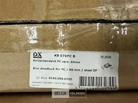 Kelderbandslot pc verz 60 mm (10x) - afbeelding 3 van  3