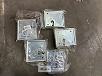 Kelderbandslot pc verz 60 mm (5x)