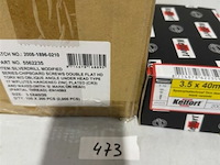 Kelfort houtschroef 3,5x40mm 2000 stuks torx 10 dozen van 200 stuks - afbeelding 3 van  3