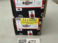 Kelfort houtschroef 5x80 200 stuks torx - afbeelding 2 van  3