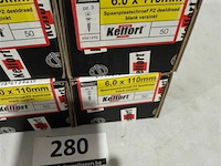 Kelfort houtschroef 6x110mm 200 stuks torx - afbeelding 3 van  3