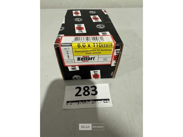 Kelfort houtschroef 6x110mm 50 stuks torx - afbeelding 2 van  3