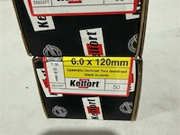 Kelfort houtschroef 6x120 mm 100 stuks torx - afbeelding 3 van  3