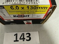 Kelfort houtschroef 6x130mm 50 stuks torx - afbeelding 3 van  3