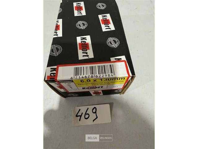 Kelfort houtschroef 6x130mm 500 stuks torx 10 dozen van 50 stuks - afbeelding 3 van  3