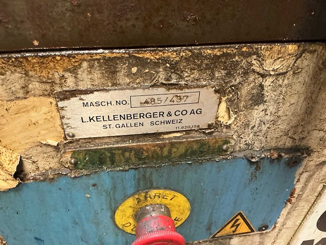 Kellenberger u1500 rondslijpmachine - afbeelding 6 van  15