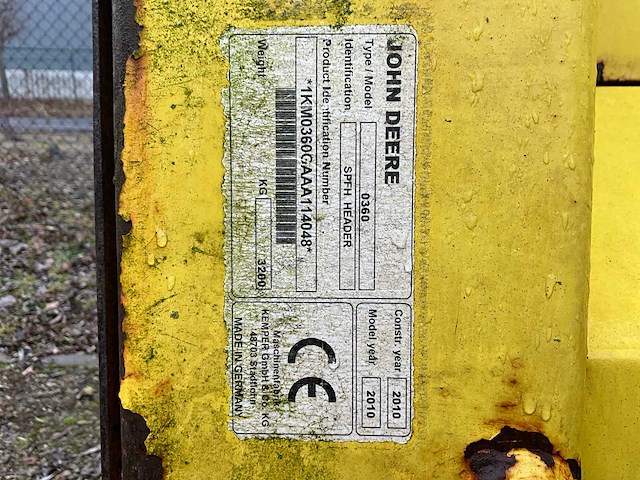 Kemper - 360 - maïsbek voor jd 7000 serie - 2010 - afbeelding 2 van  10