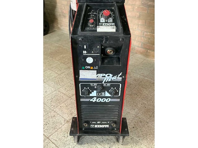 Kemppi kempomat 4000 mig lasapparaat - afbeelding 3 van  6