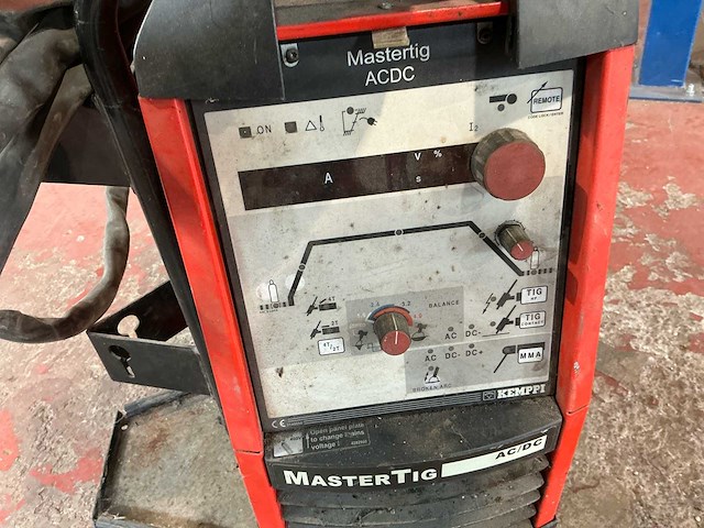 Kemppi mastertig ac/dc 2500 tig-lasmachine - afbeelding 9 van  9