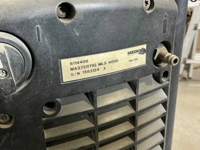 Kemppi mastertig mls 4000 400a tig-lasmachine - afbeelding 11 van  12