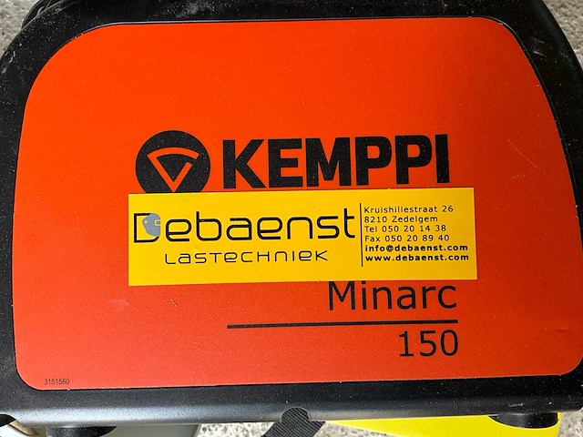 Kemppi minarc 150 diverse lasmachines - afbeelding 3 van  8