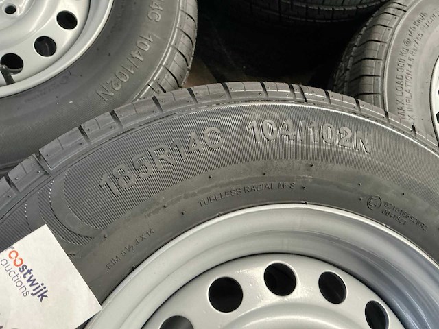 Kenda mastertrail 3g banden met velgen (9x) - afbeelding 4 van  8