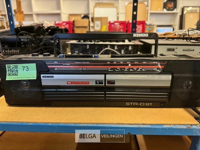 Kendo cassette radio str-d91 - afbeelding 1 van  4