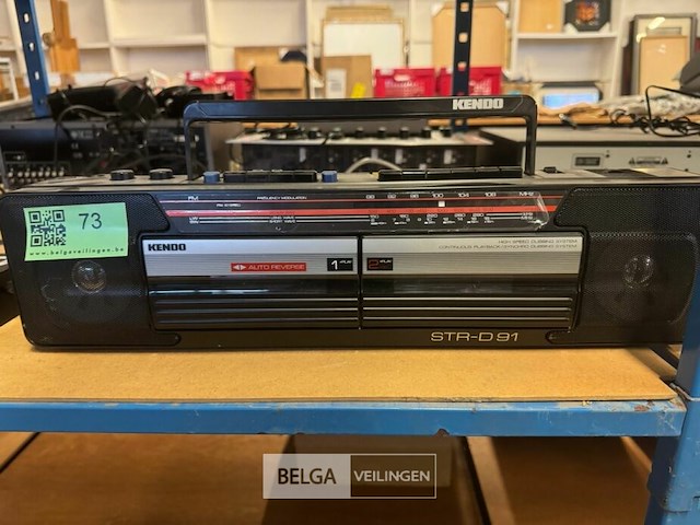 Kendo cassette radio str-d91 - afbeelding 2 van  4