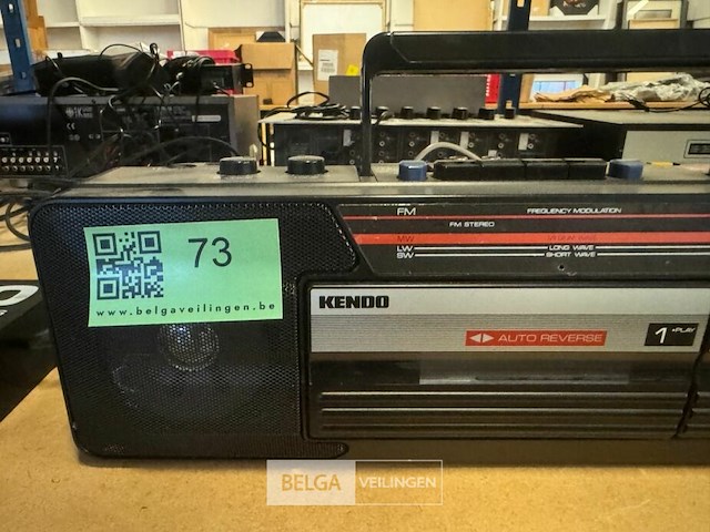 Kendo cassette radio str-d91 - afbeelding 3 van  4