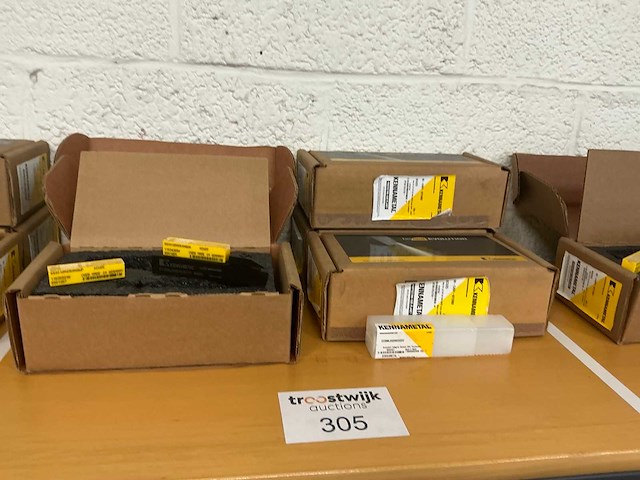 Kennametal assortiment gleuf/ afsteekbeitels - afbeelding 1 van  4