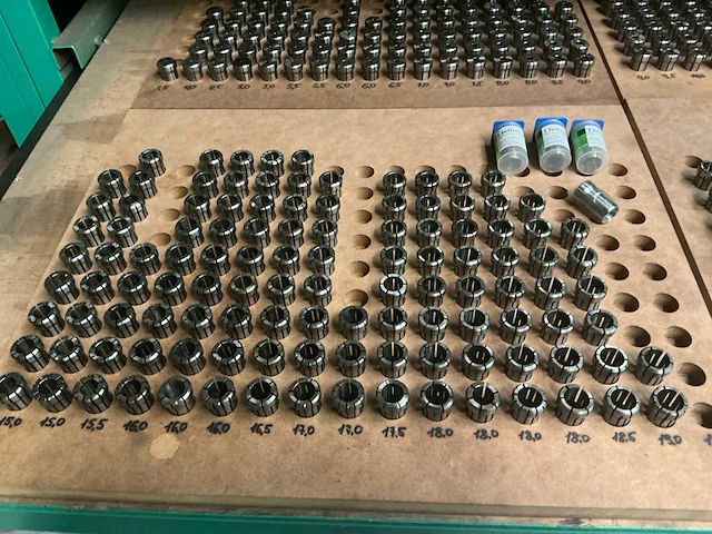 Kennametal da100, da180 en da400 grote partij spantangen - afbeelding 6 van  7